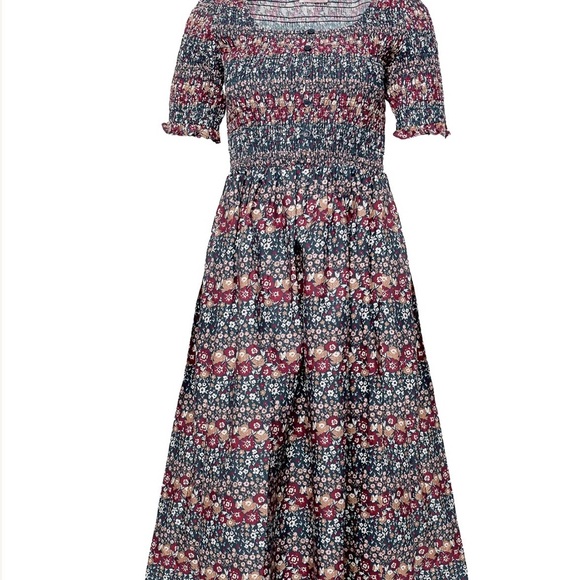 Ivy City Co Parker dress in dusk floral medley NWT - Picture 2 of 7